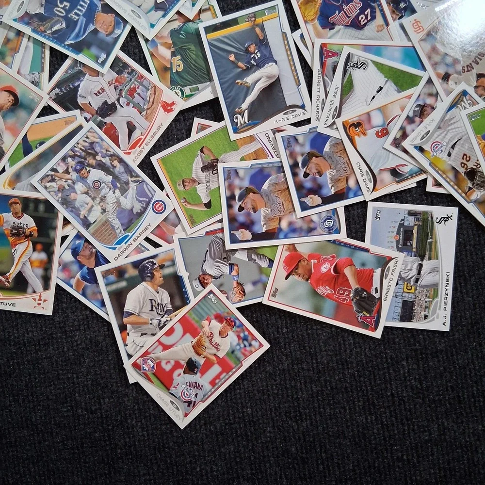 Assorted Lot Of 2013/2014 Topps Baseball Cards (50) Grab Bag